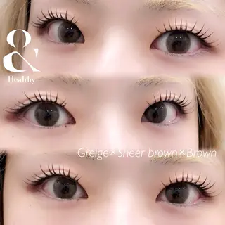 マツエク・マツパ GO TODAY SHAiRE SALON 池袋luminis所属・KITAZUMI MAYUのマツエク・マツパデザイン