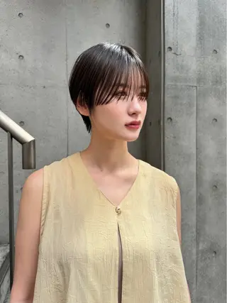 ショート ショートヘア🤍 銀座美容師🌷みづほのヘアスタイル