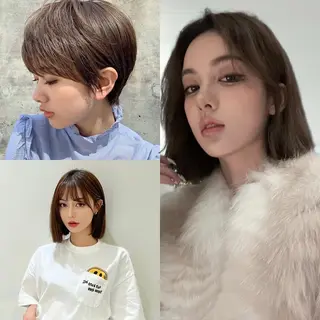 ショート カラー 笠原 健人のヘアスタイル