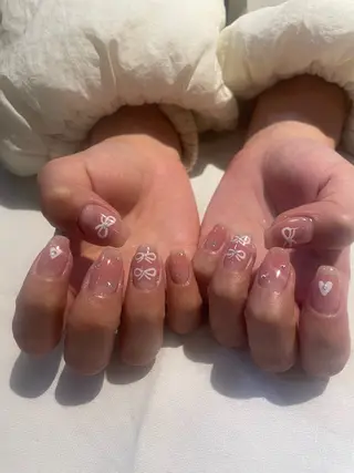 ネイル HOSHI ⭐️辻堂 /藤沢ガーリーネイルのネイルデザイン