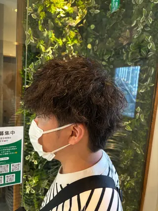 パーマ メンズ Hair Resort Noble所属・キタダ ハルカのヘアスタイル