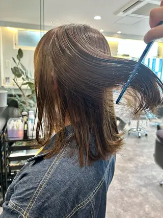 ミディアム カラー 🎀ヘアセット透明感 /REINA🎀のヘアスタイル