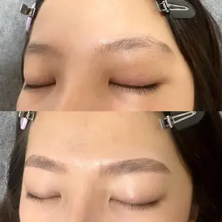 アイブロウ 個性派ネイル 🌼 ハルカ ♡のマツエク・マツパデザイン