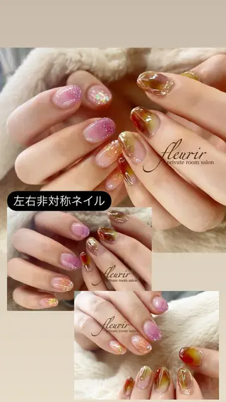 ネイル フルリール 【プライベートサロンのネイルデザイン