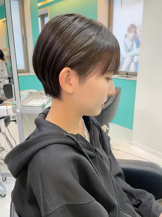ショート カラー 🫧ショート/ボブ 池袋西口・泡渕✂️のヘアスタイル