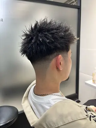 ショート メンズ 💙メンズカット😎 🌟みく🤍ྀིのヘアスタイル