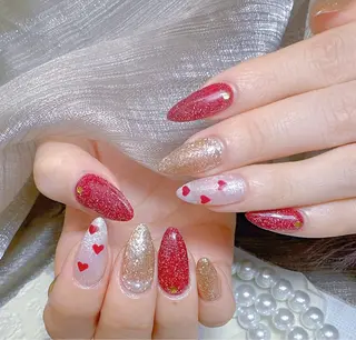 ネイル Chiara 長さ出し/パラジェルのネイルデザイン