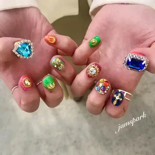 ネイル jamspark ✨のネイルデザイン