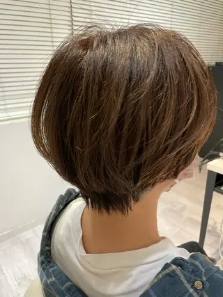 ショート 木村 美穂のヘアスタイル