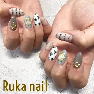 ネイル 丸川 遥のネイルデザイン