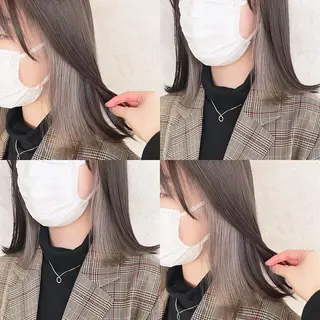 カラー 渋谷:インナーカラー ／🍒エリカ🍒のヘアスタイル
