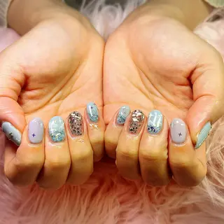 ネイル ネイルサロンキュアイスト所属・キュアイスト アコパラジェル調布のネイルデザイン