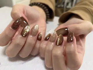 ネイル 愛川町 あんすりうむのネイルデザイン