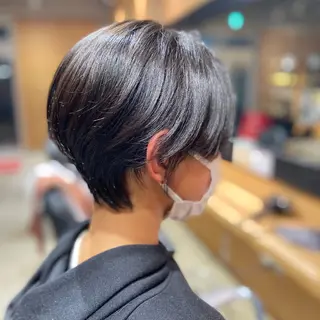 ショート organic life所属・IWASHITA TAKESHIのヘアスタイル