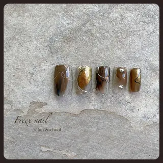 ネイル Freex nail所属・freex nail /ニュアンス/個性派のネイルデザイン