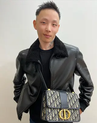 カラー パーマ メンズ 【池袋/スパイキー ショート】ⓝⓘⓜⓤのヘアスタイル