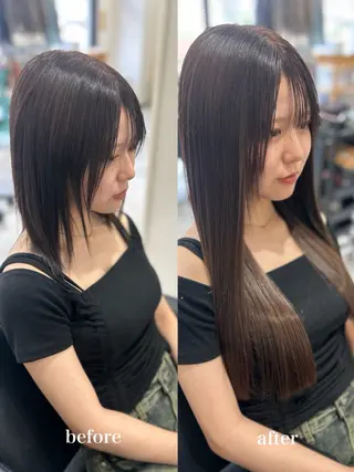 ロング 🩵ララモアナ nazu🩵のヘアスタイル