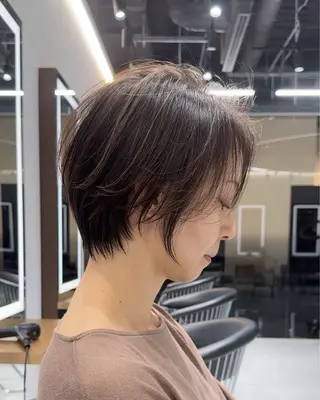 ショート カラー Miyu’s渋谷所属・ショート/ハイライト 無料‼️愛斗のヘアスタイル