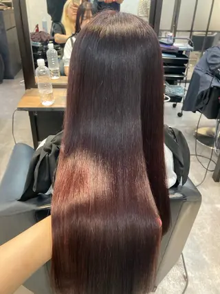 ロング カラー ✨最安値✨エクステ カラー🌼つきな🌼のヘアスタイル