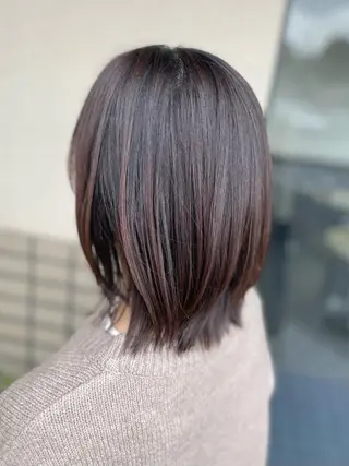 ミディアム 沢田 瞳のヘアスタイル