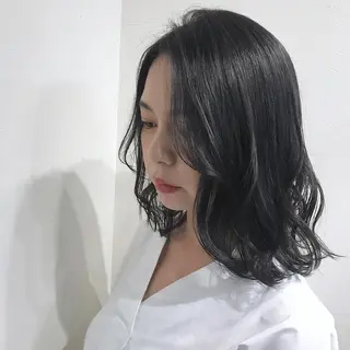 セミロング カラー 似合わせ提案サラ艶♡ 彩華のヘアスタイル