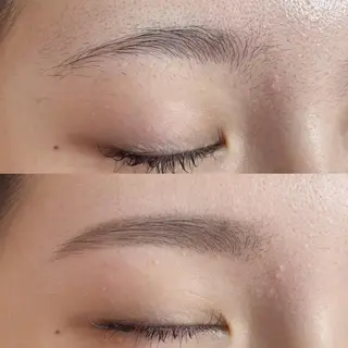 アイブロウ plume eyelashのネイルデザイン