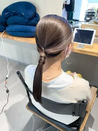 ロング ヘアアレンジ Nikiita リコのヘアスタイル