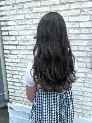 カラー 【艶髪】💐韓国風× 透明感💐深江裕稀のヘアスタイル