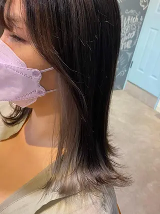 ミディアム GO TODAY SHAiRE SALON 原宿Stella店所属・𓍯柔らかhair 𓍯 yukinoのヘアスタイル