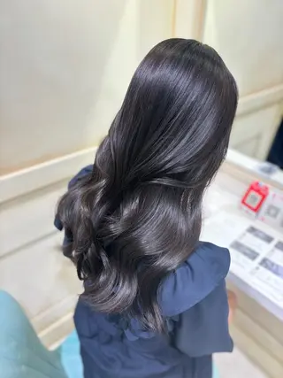 セミロング 🌷ピンク/韓国風 暖色カラー ゆい🌷のヘアスタイル