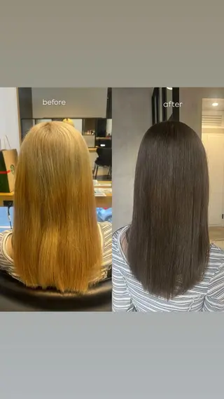 ロング カラー elima 調布所属・ちせ/ 透明感カラー /調布˚ 🦢₊✧のヘアスタイル