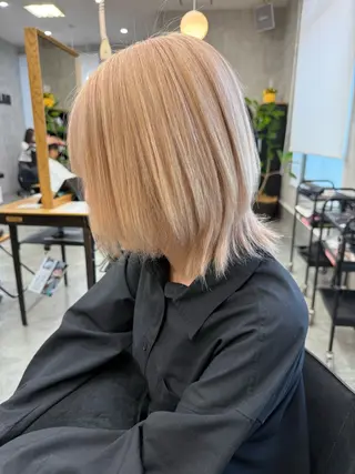カラー 市毛 結菜のヘアスタイル