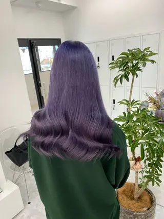 ロング カラー ヘアアレンジ 𝐠𝐢𝐫𝐥𝐲 𝐦𝐨𝐝𝐞🖤のヘアスタイル