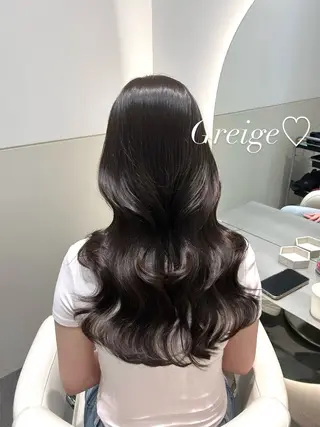 ロング カラー 🩷韓国ヘア/ヨシン モリ🩷Maikaのヘアスタイル