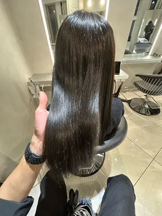 ミディアム 池袋/縮毛矯正/ 髪質改善/【光輝】のヘアスタイル