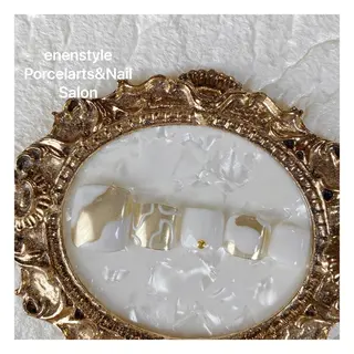 ミディアム ネイル 👑enen style👑のネイルデザイン