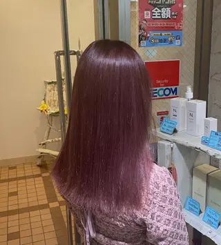 ミディアム 🥣ブリーチ・カラー 平城秀馬/原宿のヘアスタイル