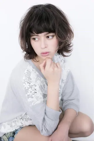 ショート Endearing 銀座/レイヤーカットのヘアスタイル