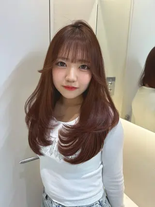ロング ゆーだい🇰🇷韓国 🇰🇷×髪質改善のヘアスタイル