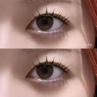 マツエク・マツパ ミエル仙台東口駅前店所属・miel カノカのマツエク・マツパデザイン