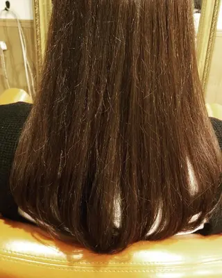 セミロング カラー spa hair  ark 富井直美のヘアスタイル