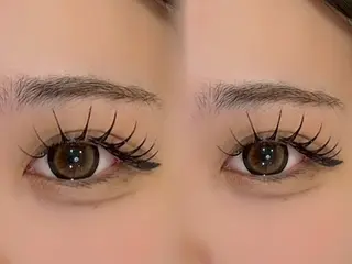 マツエク・マツパ ハルカ🎀グレージュ /マツエクꨄ︎のマツエク・マツパデザイン