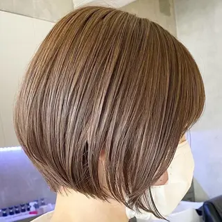 ショート カラー ヘアアレンジ fifth Tokyo所属・fifth 石川 凪のヘアスタイル