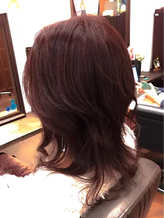 ミディアム 小森谷 亮太のヘアスタイル