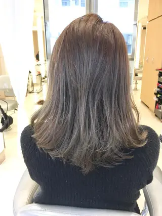 ミディアム 森島 雅之のヘアスタイル