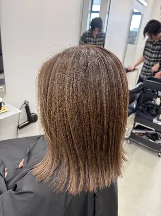 ミディアム lafithhairelan所属・lafithhair スタイリスト岡由羅のヘアスタイル