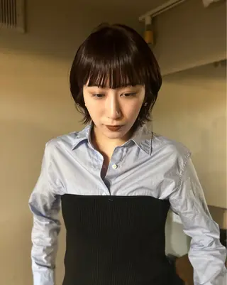 ショート カラー tete nico所属・似合わせ/ヘアカラー nanami🌸のヘアスタイル