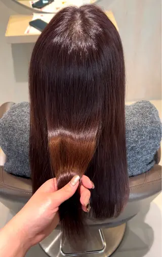 ロング 坂野 美葵のヘアスタイル