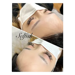 マツエク・マツパ eyelashsalonSelfish所属・. Selfishのマツエク・マツパデザイン