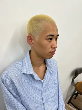 ショート カラー パーマ ヘアアレンジ メンズ 💎髪質改善特化💎 RUITOのヘアスタイル